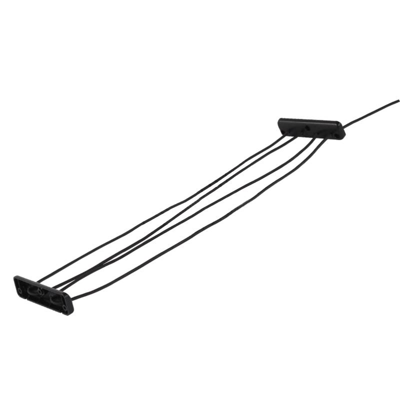 Strapazierfähiges Bungee-Gepäcknetz mit Befestigungselementen, elastisches Gepäcknetz, Schranknetz, Überkopf-Aufbewahrungsnetz, Gepäcknetz von Kelisdi