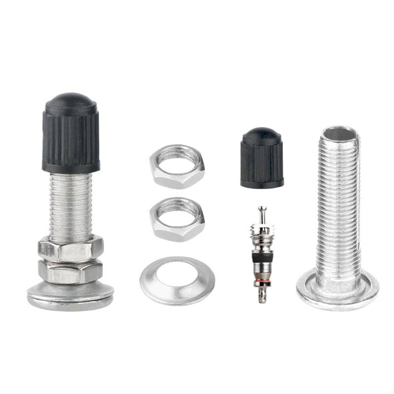 Zuverlässiges Fahrrad-Ventil-Adapter-Set, flexibler Fahrradventil-Adapter für Radfahrer und Reparaturbedarf von Kelisdi