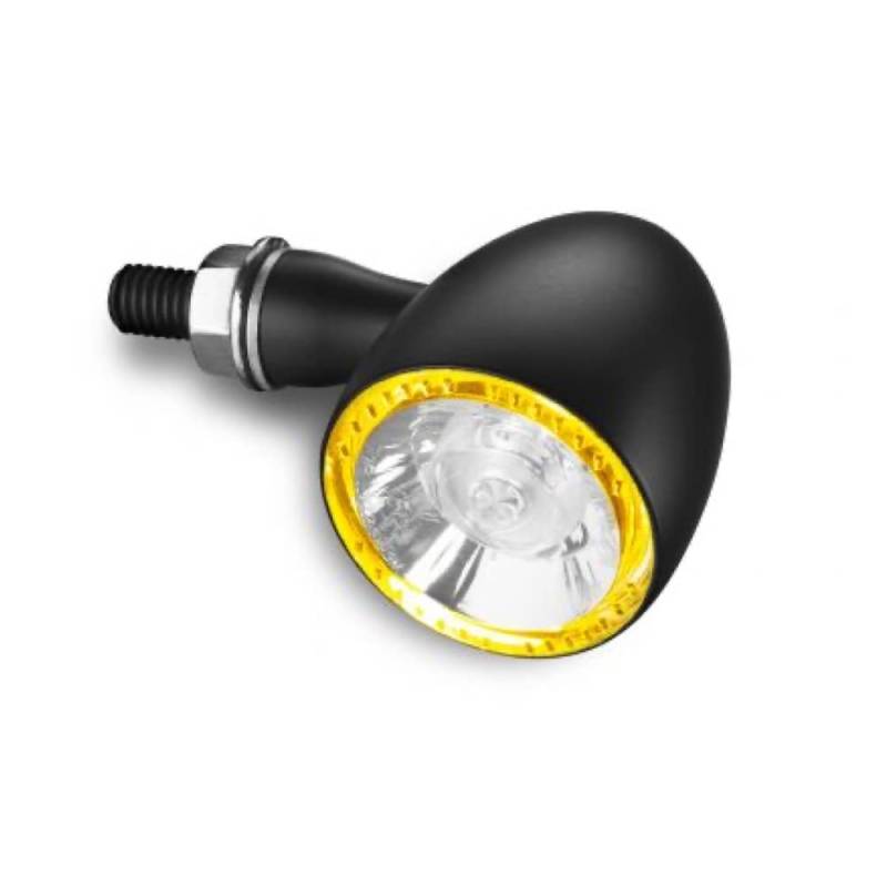 Kellermann Motorrad Blinker E geprüft LED Positionslicht/Blinker M8 Bullet 1000® PL Yellow schwarz, Unisex, Multipurpose, Ganzjährig, Metall von Kellermann