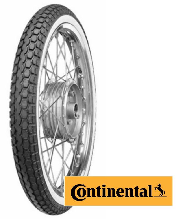 Continental 1 Stück 2,00 - 19 Zoll Weißwand Reifen 2 x 19 Typ KKS 10 Weisswan... von Kenda
