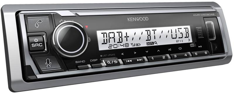 Kenwood KMR-M508DAB Autoradio Anschluss für Lenkradfernbedienung, Bluetooth-Freisprecheinrichtung von Kenwood