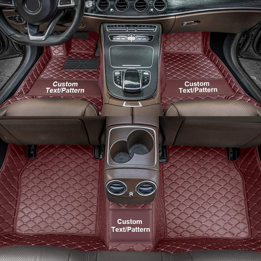 Kenzek Anpassen Auto Fußmatten für 97% Auto Modell wasserdichte rutschfeste PU Leder voller bedeckter Schutz Advanced Performance Liners für Limousine, SUV, Sportwagen, Polster Kaffee Kenzek Anpassen Auto Fußmatten für 97% Auto Modell wasserdichte rutschfeste PU Leder voller bedeckter Schutz Advanced Performance Liners für Limousine, SUV, Sportwagen, Polster Kaffee von Kenzek