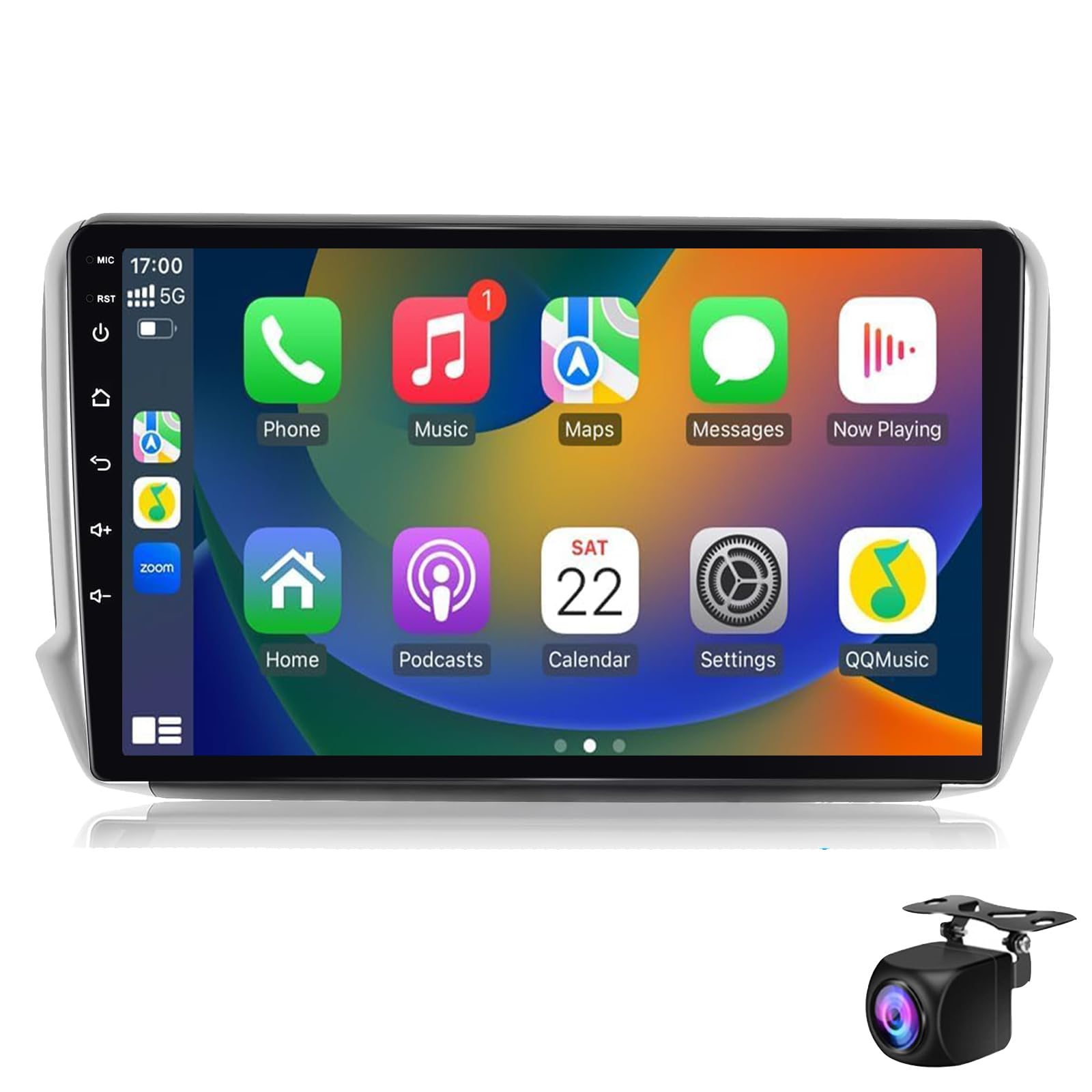 Android 14 Auto Radio Für Pe-ugeot 208/2008 2012-2018, 10 Zoll Ips Touchscreen Bluetooth Car Stereo Mit Drahtlosen Carplay Android Auto Swc-umkehrkamera Gps Navigation Multimedia Autoradio(Size:M600S) Android 14 Auto Radio Für Pe-ugeot 208/2008 2012-2018, 10 Zoll Ips Touchscreen Bluetooth Car Stereo Mit Drahtlosen Carplay Android Auto Swc-umkehrkamera Gps Navigation Multimedia Autoradio(Size:M600S) von Keoaiob
