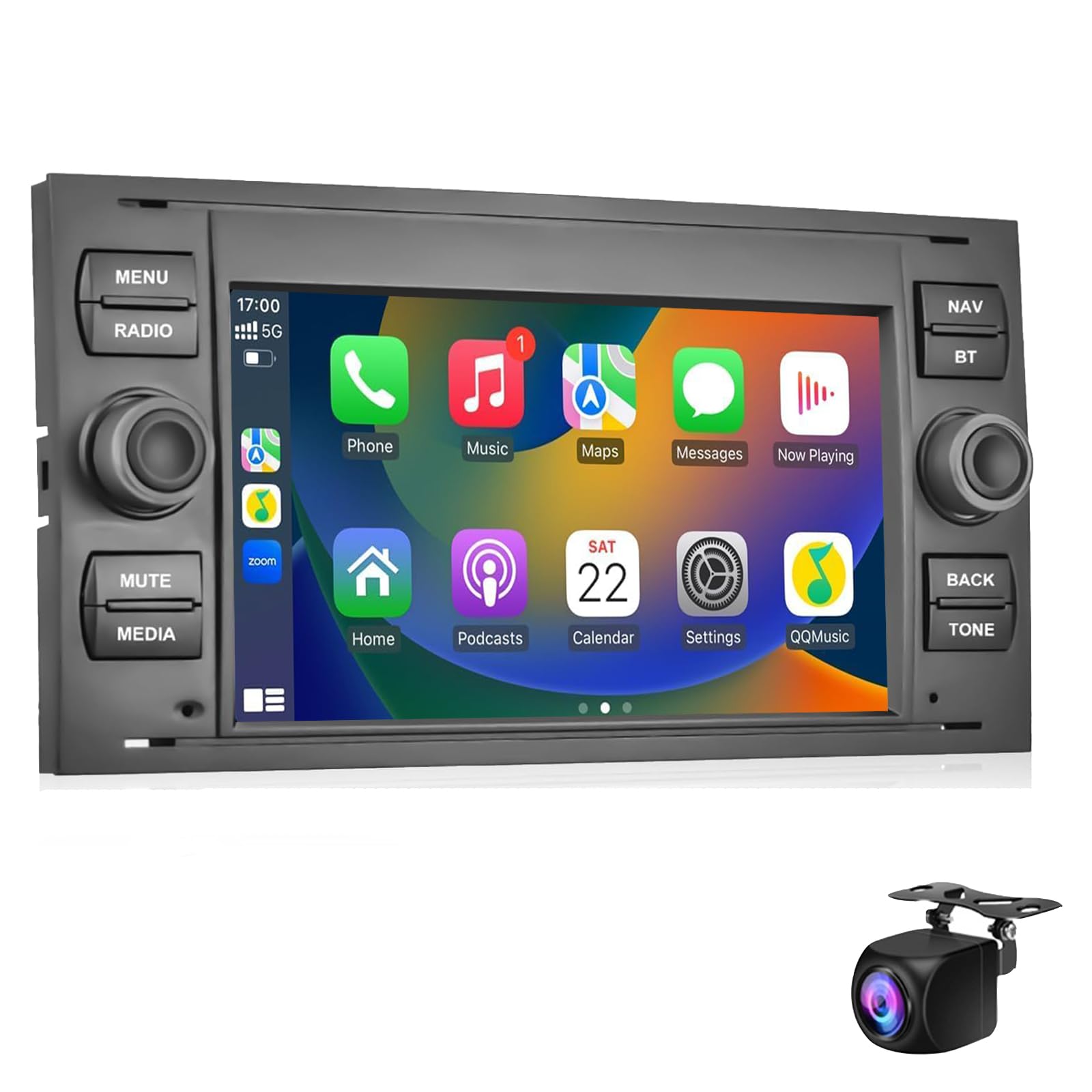 Android 14 GPS Autoradio für F-ord Transit Fiesta Galaxy Fusion Ku-ga C-Max S-Max mit Bluetooth Hands-Free,7 Zoll HD Radio Touchscreen mit Mirrorlink WiFi GPS FM/RDS EQ SWC+Rückfahrkamera(Size:M300S) Android 14 GPS Autoradio für F-ord Transit Fiesta Galaxy Fusion Ku-ga C-Max S-Max mit Bluetooth Hands-Free,7 Zoll HD Radio Touchscreen mit Mirrorlink WiFi GPS FM/RDS EQ SWC+Rückfahrkamera(Size:M300S) von Keoaiob