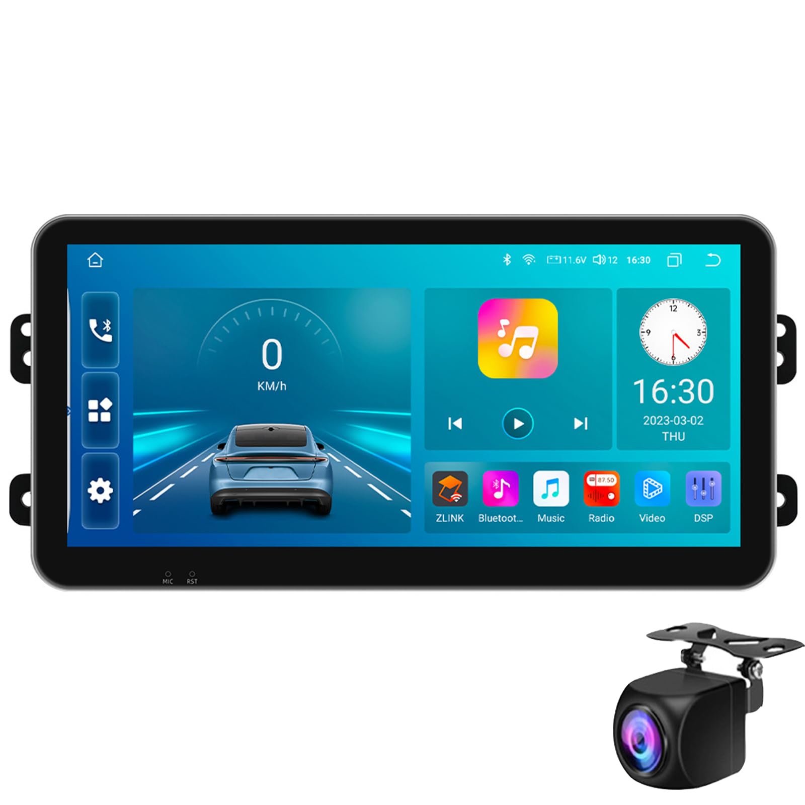 Android-Autoradio Für Su-zuki SX4 2006–2013/F-iat Sedici 2005–2014 Mit Carplay Android Auto Mirror Link 10,33-Zoll-Touchscreen Mit GPS-Navigation WiFi UI Bluetooth FM-Rückfahrkamera M(Size:4G 6+64G) Android-Autoradio Für Su-zuki SX4 2006–2013/F-iat Sedici 2005–2014 Mit Carplay Android Auto Mirror Link 10,33-Zoll-Touchscreen Mit GPS-Navigation WiFi UI Bluetooth FM-Rückfahrkamera M(Size:4G 6+64G) von Keoaiob