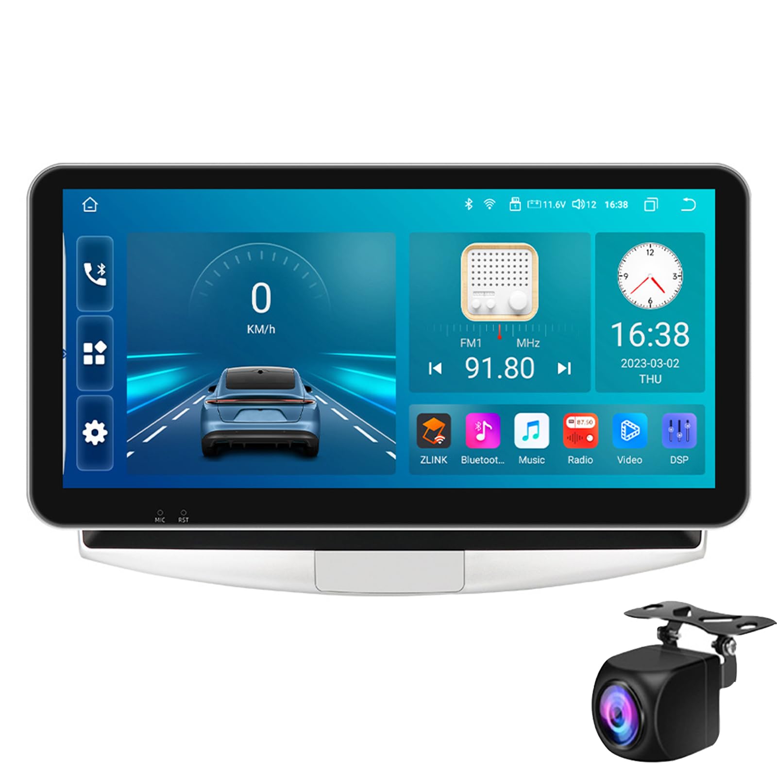 Android-Autoradio Für Vo-lkswagen Passat B7 2010–2015 Mit Kabellosem Carplay Android Auto, 10,33-Zoll-Touchscreen-Autoradio Mit GPS-Navigation Bluetooth FM RDS HiFi WiFi Rückfahrkamer(Size:4G 6+64G) Android-Autoradio Für Vo-lkswagen Passat B7 2010–2015 Mit Kabellosem Carplay Android Auto, 10,33-Zoll-Touchscreen-Autoradio Mit GPS-Navigation Bluetooth FM RDS HiFi WiFi Rückfahrkamer(Size:4G 6+64G) von Keoaiob