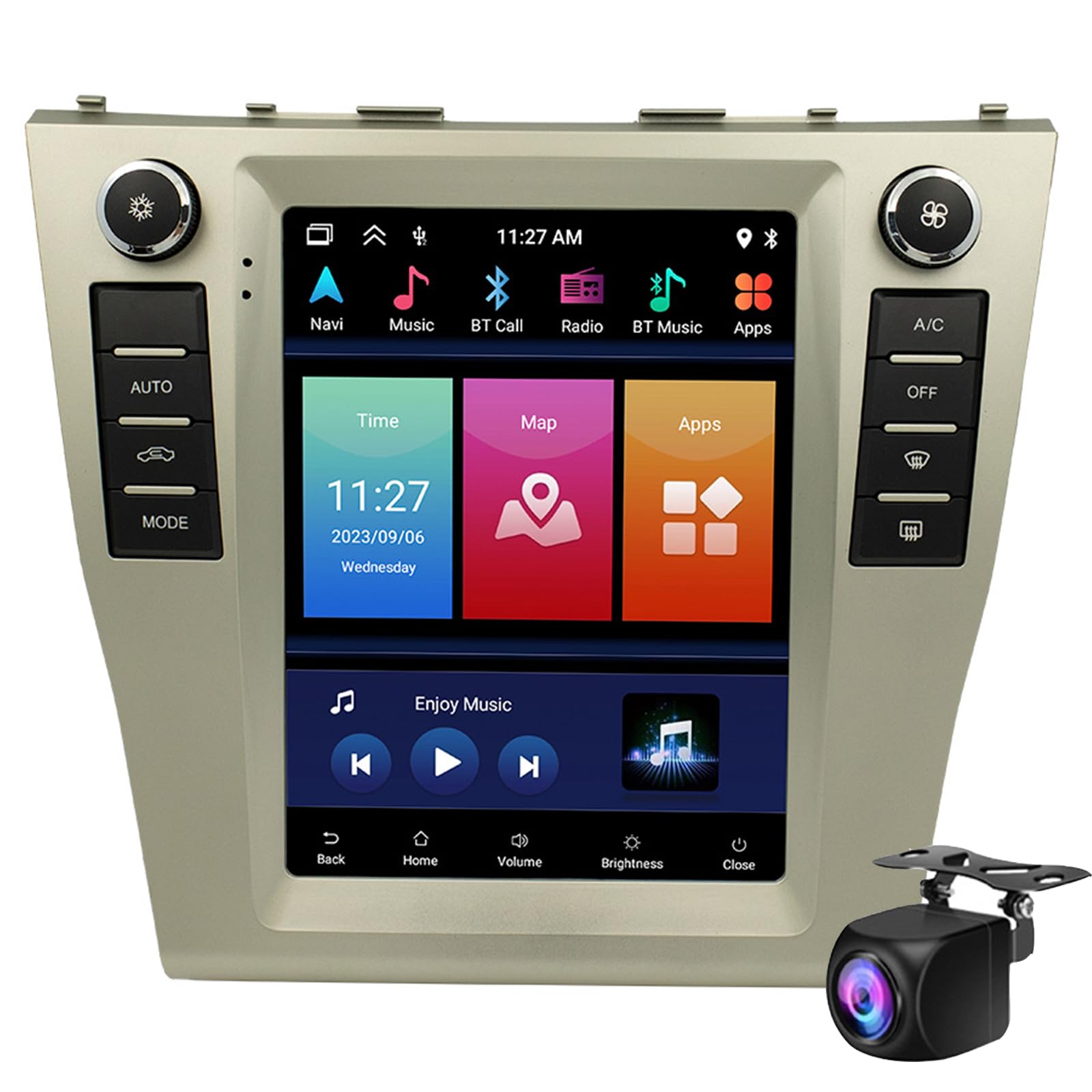 Auto Stereo Für Klassische Camry 2008-2011 Mit Drahtloser Carplay Android Auto, 9.7 "ips Touchscreen Car Radio Support Youtube Spiegel-link Mit Bluetooth Fm Eq Swc/usb/aux Digital(Color:8-Core 8+128G) Auto Stereo Für Klassische Camry 2008-2011 Mit Drahtloser Carplay Android Auto, 9.7 "ips Touchscreen Car Radio Support Youtube Spiegel-link Mit Bluetooth Fm Eq Swc/usb/aux Digital(Color:8-Core 8+128G) von Keoaiob