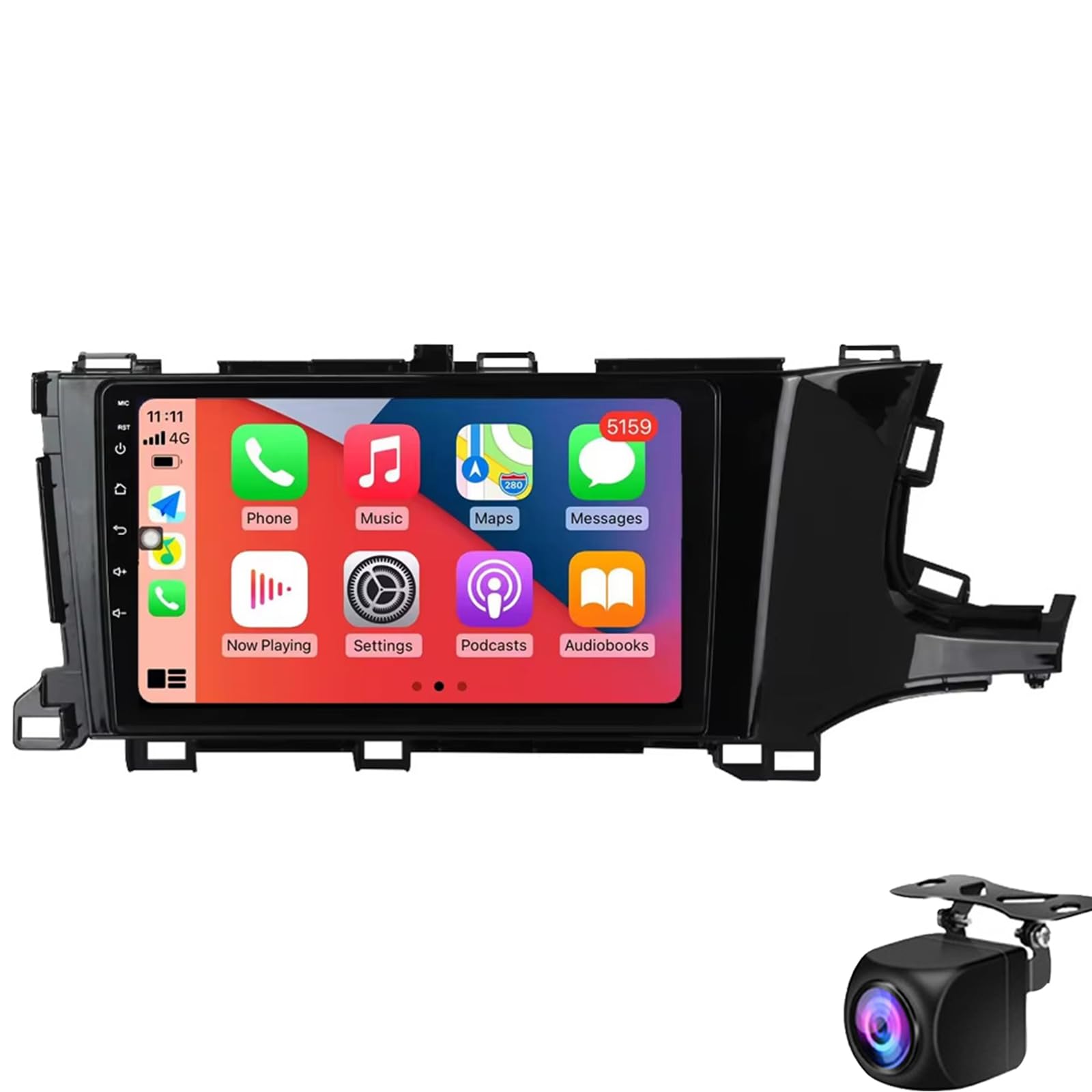 Autoradio Für Hon-da Shuttle 2 2015-2020 Mit Wireless Carplay & Android Auto, 9 Zoll Android 14 Stereo Mit Sprachsteuerung Bluetooth WiFi GPS Navigation SWC EQ FM Rückfahrkamera Mikrofon(Color:M600S) Autoradio Für Hon-da Shuttle 2 2015-2020 Mit Wireless Carplay & Android Auto, 9 Zoll Android 14 Stereo Mit Sprachsteuerung Bluetooth WiFi GPS Navigation SWC EQ FM Rückfahrkamera Mikrofon(Color:M600S) von Keoaiob