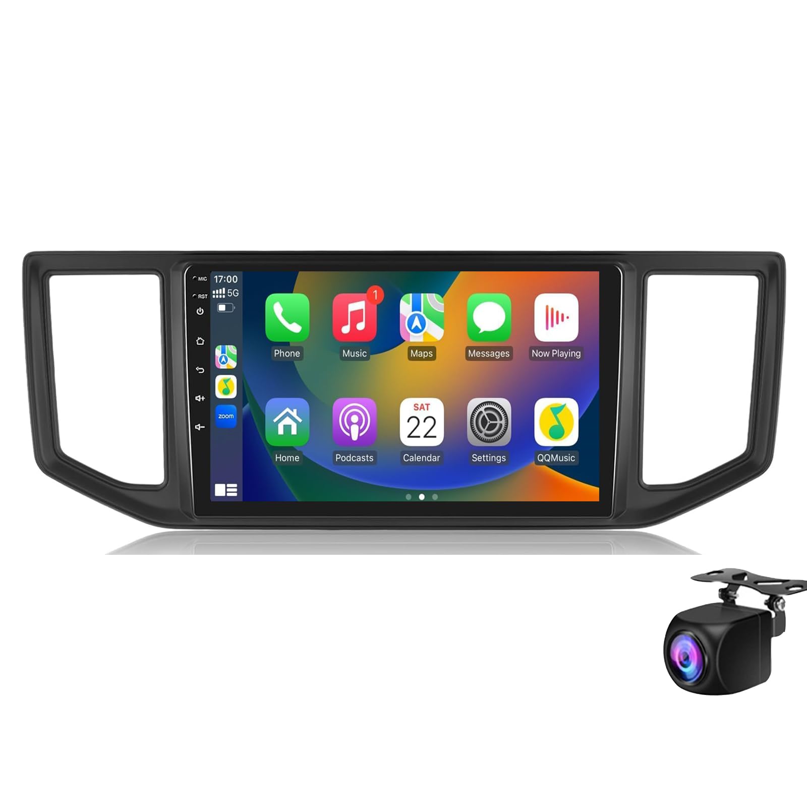 Keoaiob 10-Zoll-Autoradio Für Crafter Amarok 2017-2021 Mit CarPlay, Android Auto Wireless Android 13 Bluetooth-Touchscreen RDS/FM-Radio Wi-Fi-Navigation AHD/Canbus-Rückfahrkamera(Size:M100CP) von Keoaiob