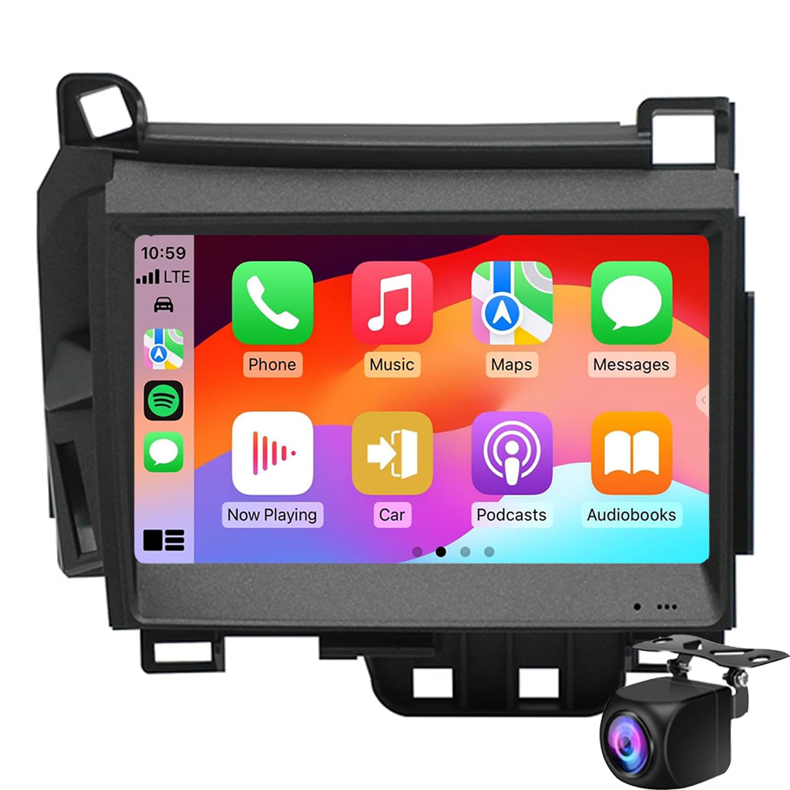 Keoaiob Android 14 Auto Stereo Für Le-xus Ct200 2011-2018 Mit Drahtlosen Carplay Android Auto, 7 Zoll Touchscreen Car Radio Mit GPS-Navigation Bluetooth WiFi Fm RDS SWC Backup-Kamera(Size:M500S) von Keoaiob