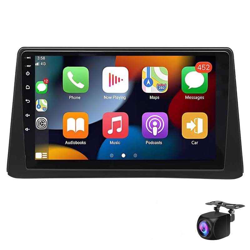 Keoaiob Android 14 Carplay Autoradio Für Va-uxhall Mokka 1 / Buick/O-pel 2012-2016 Radio GPS FM 9 Zoll GPS Navigation Drahtlos Verkabelt Car-Play Android Auto IPS Touchscreen WiFi FM RDS(Size:M100S) von Keoaiob