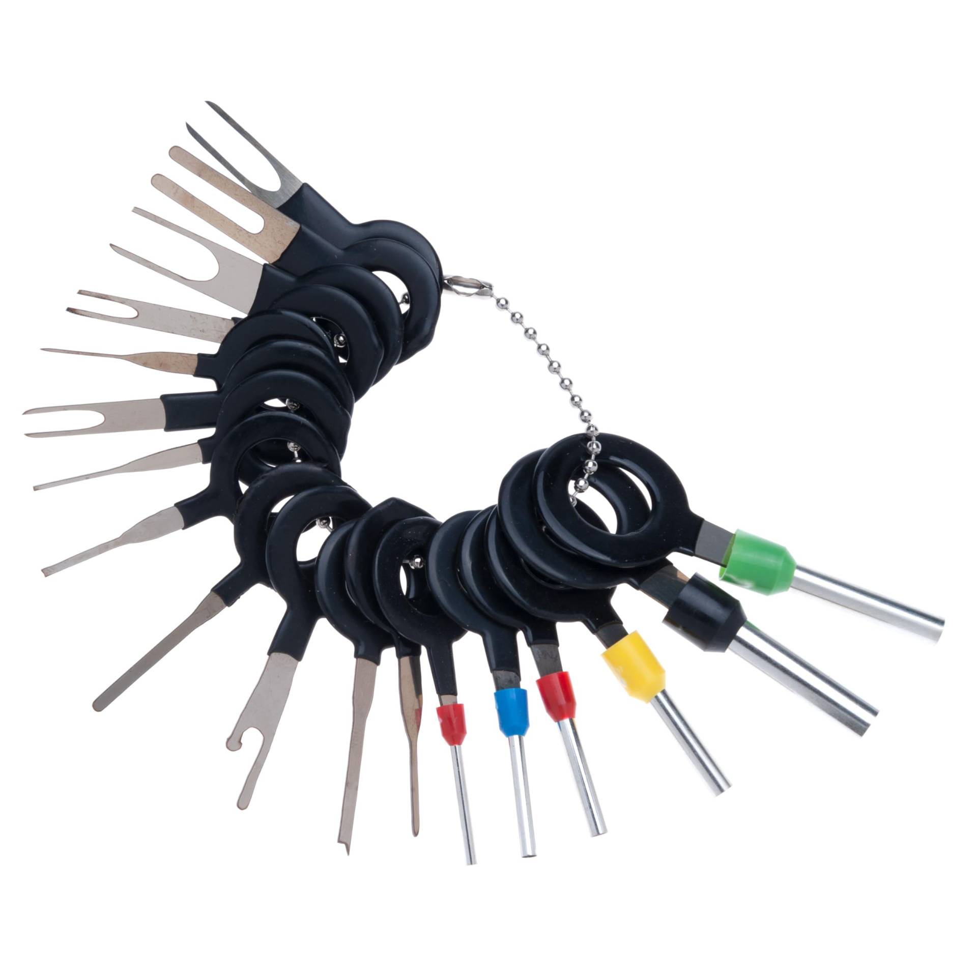 Keple Auto Steckverbinder Entfernungswerkzeug Set 18 Stück Stiftauszieher Werkzeug Set Auto Elektrische Crimp Entfernung Auswurfstifte Draht Stecker Terminal Schlüssel für Automobil Haushaltsgeräte Keple Auto Steckverbinder Entfernungswerkzeug Set 18 Stück Stiftauszieher Werkzeug Set Auto Elektrische Crimp Entfernung Auswurfstifte Draht Stecker Terminal Schlüssel für Automobil Haushaltsgeräte von Keple