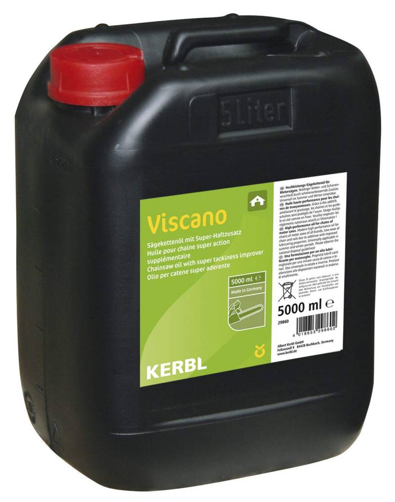 Kerbl 29860 Viscano Sägekettenöl H 5 Liter, mineralisch von Kerbl