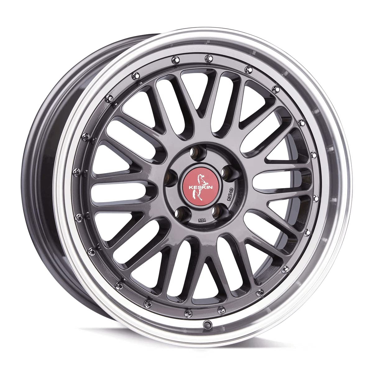 Keskin KT22 8.5JX19 5/112 ET45 72.6 TITAN GREY LIP POLISH Alufelge Keskin KT22 8.5JX19 5/112 ET45 72.6 TITAN GREY LIP POLISH Alufelge von Keskin Tuning