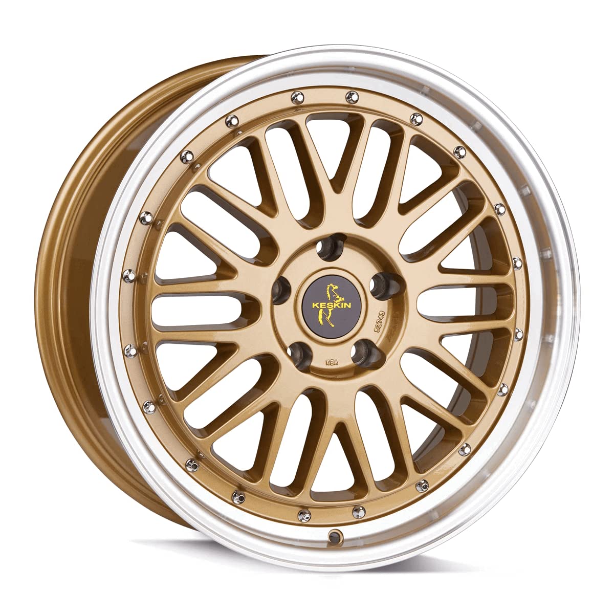 Keskin KT22 8.5JX19 5/120 ET35 72.6 GOLD LIP POLISH Alufelge Keskin KT22 8.5JX19 5/120 ET35 72.6 GOLD LIP POLISH Alufelge von Keskin Tuning