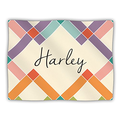 Kess eigene kess Original Harley Colorful Geometrie Pet Decke, 50 von 152,4 cm von Kess InHouse