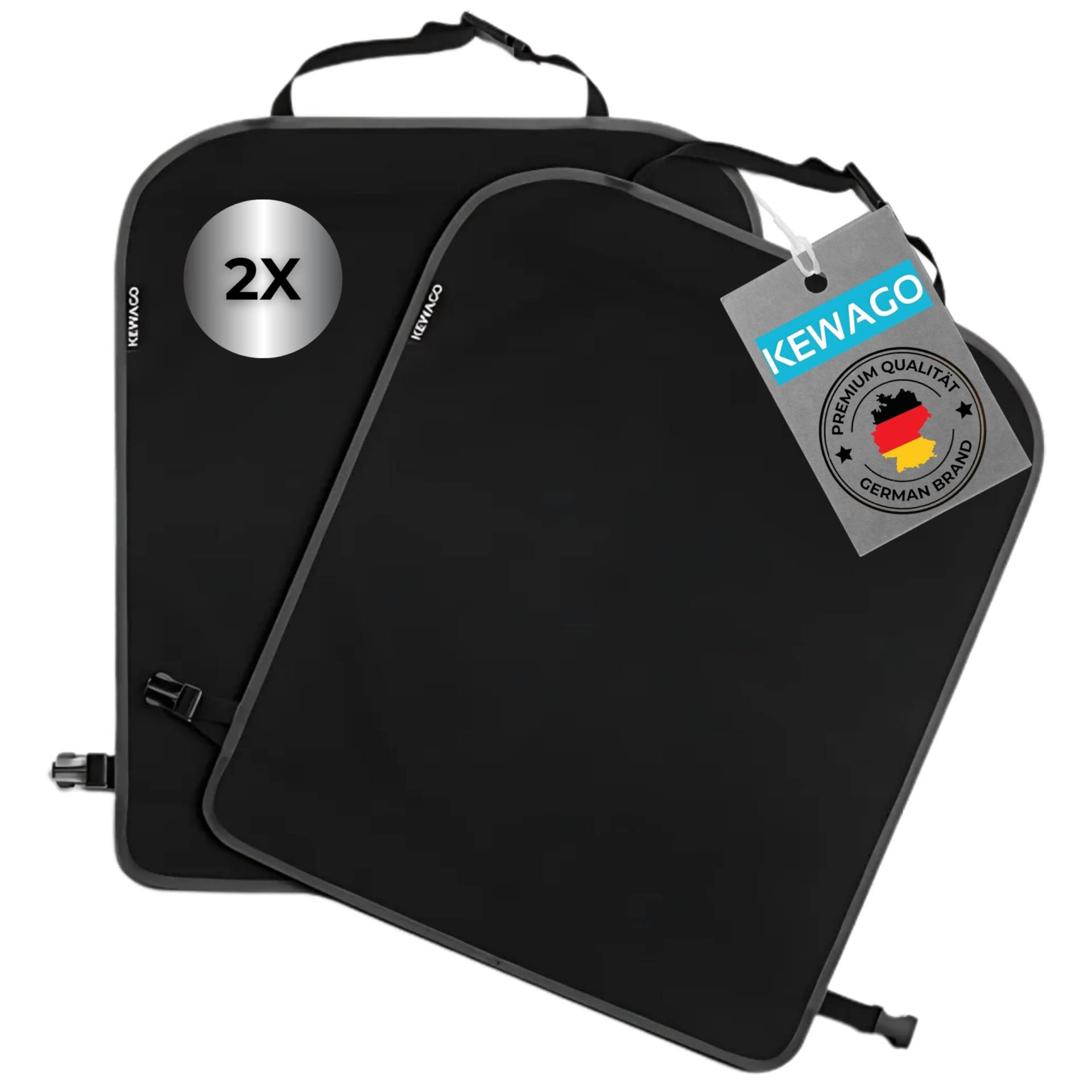 Kewago 2 Stück Rückenlehnenschutz Auto Kinder – Auto Kick Matte & Trittschutz Autositz Sitzschoner Rückenlehne – Car Seat Protector & Anti-Schmutzmatte Kewago 2 Stück Rückenlehnenschutz Auto Kinder – Auto Kick Matte & Trittschutz Autositz Sitzschoner Rückenlehne – Car Seat Protector & Anti-Schmutzmatte von Kewago