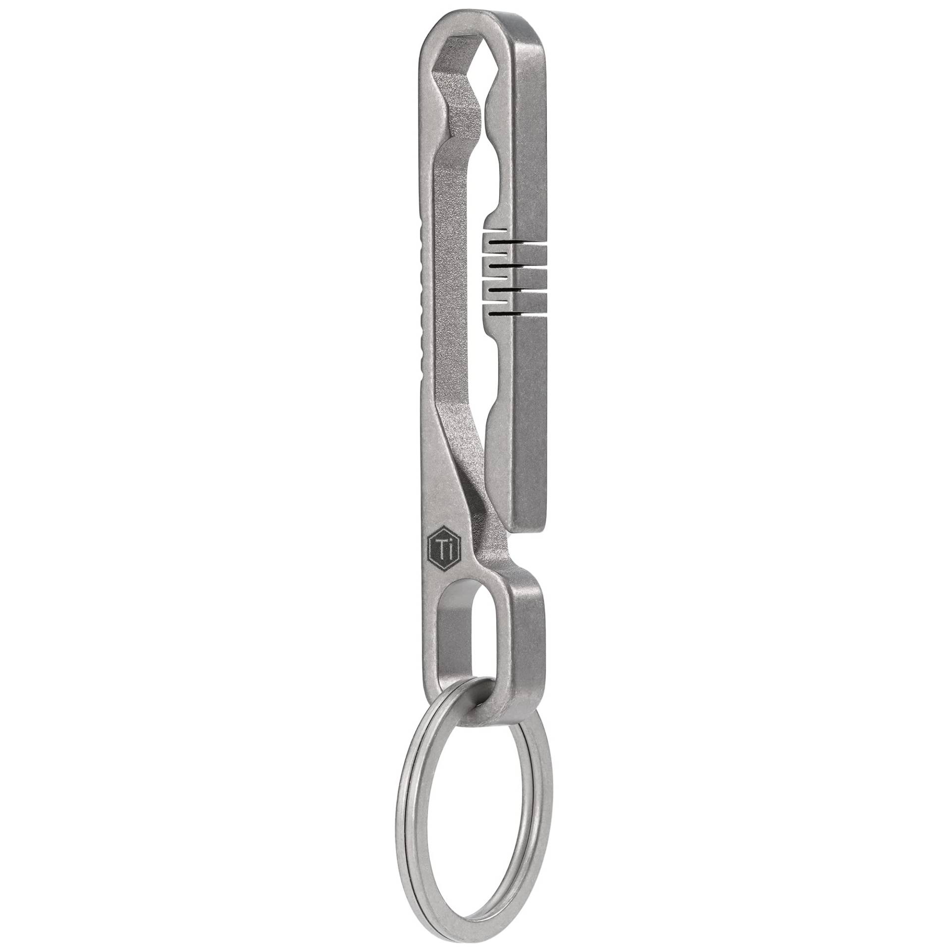 KeyUnity KM07 Titan Schlüsselanhänger Pocket Clip, 2-in-1 Schlüsselanhänger Halter für Gürtel mit Inbusschlüssel, tragbare Hängeschnalle für Männer und Frauen für den täglichen Gebrauch von KeyUnity