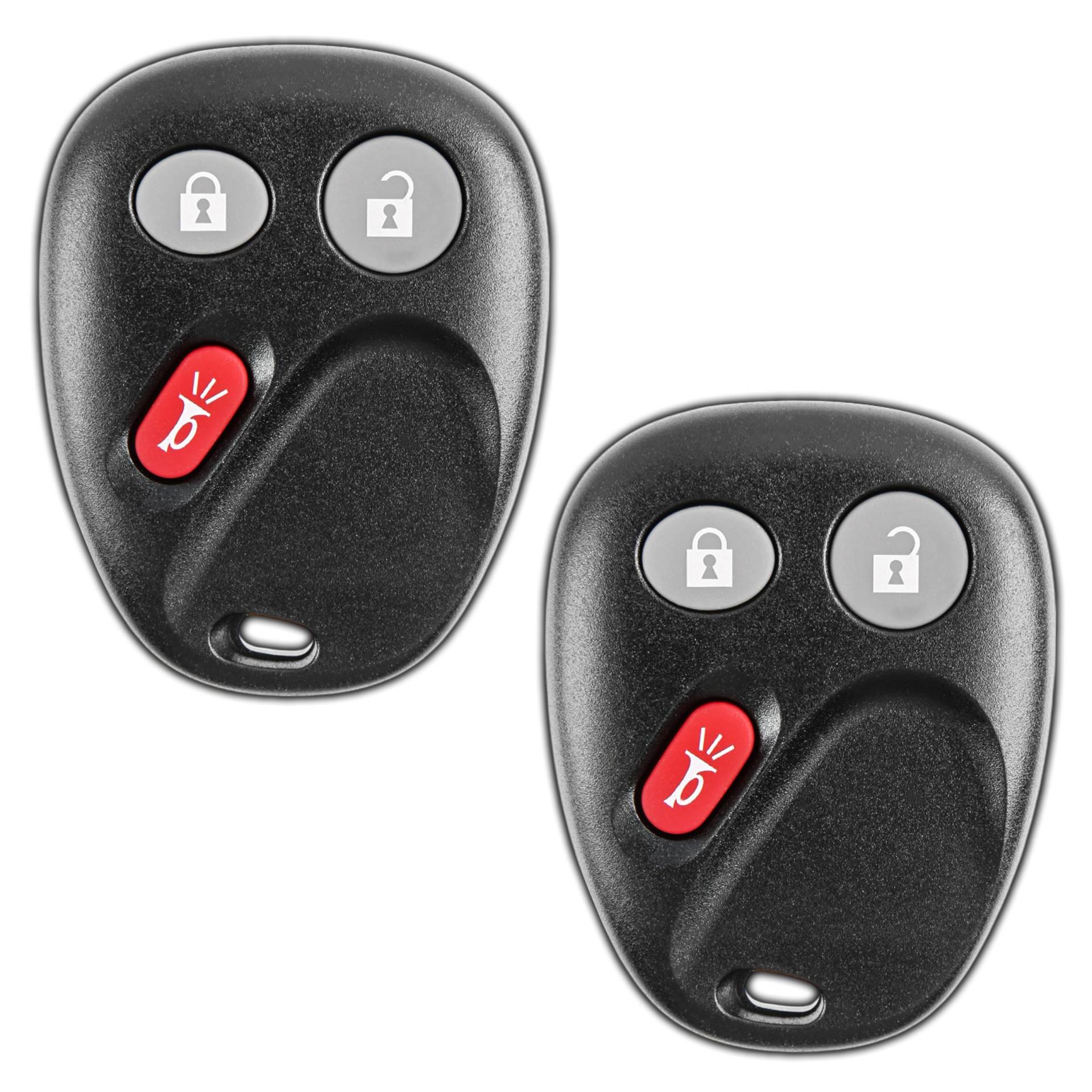 KeylessOption Keyless Entry Remote Control Car Key Fob Replacement for LHJ011 (Pack of 2) von KeylessOption