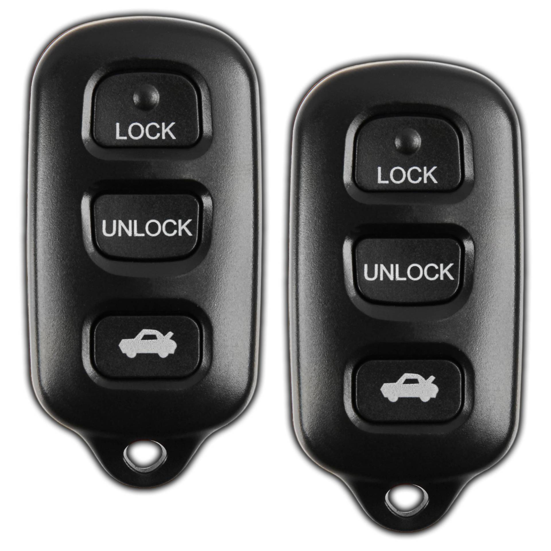KeylessOption Keyless Entry Remote Control Fob Car Key Replacement for GQ43VT14T (Pack of 2) von KeylessOption