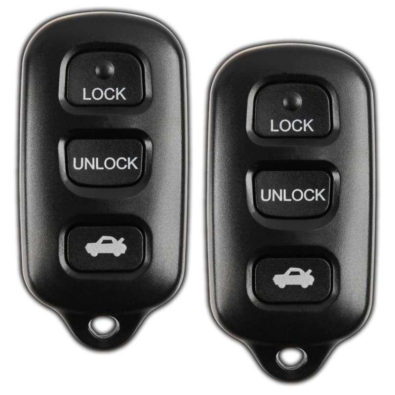 KeylessOption Keyless Entry Remote Control Fob Car Key Replacement for GQ43VT14T (Pack of 2) von KeylessOption