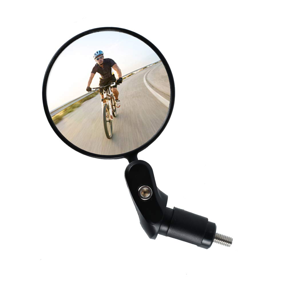 Rückspiegel für Fahrrad, konvex, verstellbar, um 360 ° drehbar, für Mountainbike, Rennrad von Keyohome