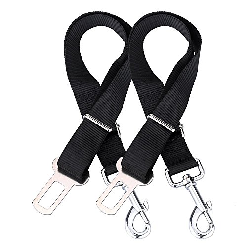Keysui Auto Hunde Sicherheitsgurt Hundegurt Sicherheitsgeschirr Hunde Adapter Autosicherheitsgurt Anschnallgurt Einstellbar 16.5-27.5 inch 2 Stück Keysui Auto Hunde Sicherheitsgurt Hundegurt Sicherheitsgeschirr Hunde Adapter Autosicherheitsgurt Anschnallgurt Einstellbar 16.5-27.5 inch 2 Stück von Keysui
