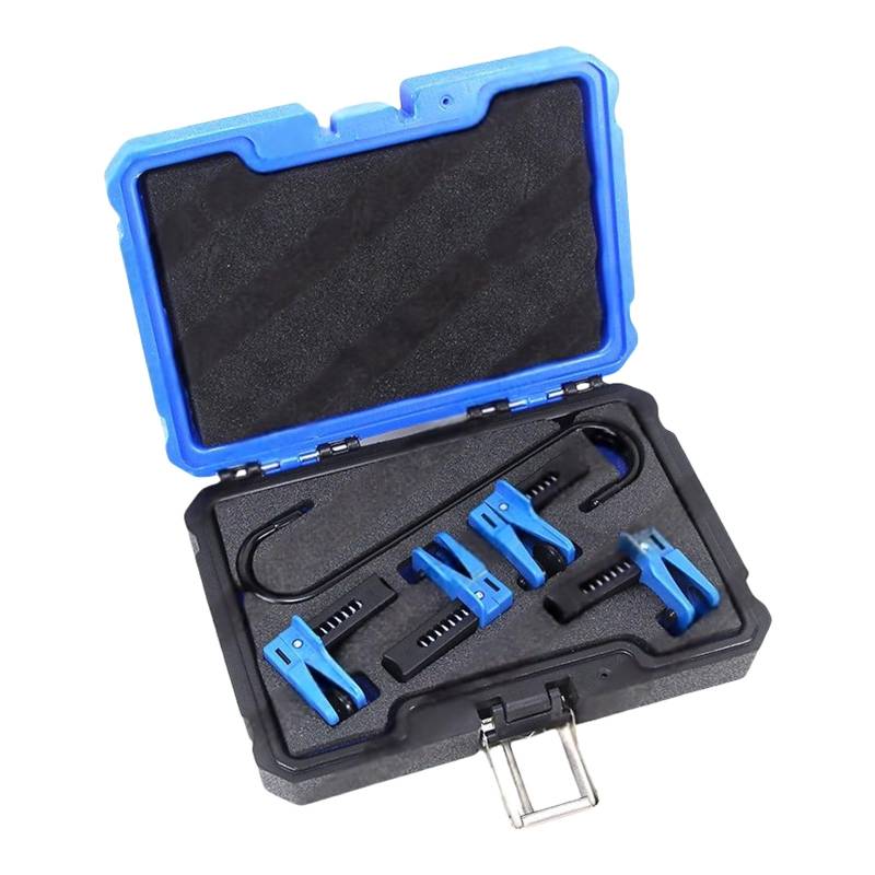 Kfwfuaee Auto Bremslinie Klemm Service Tool 6PCS Metall & Construction Für Leckbremsflüssigkeitsbehörden von Kfwfuaee