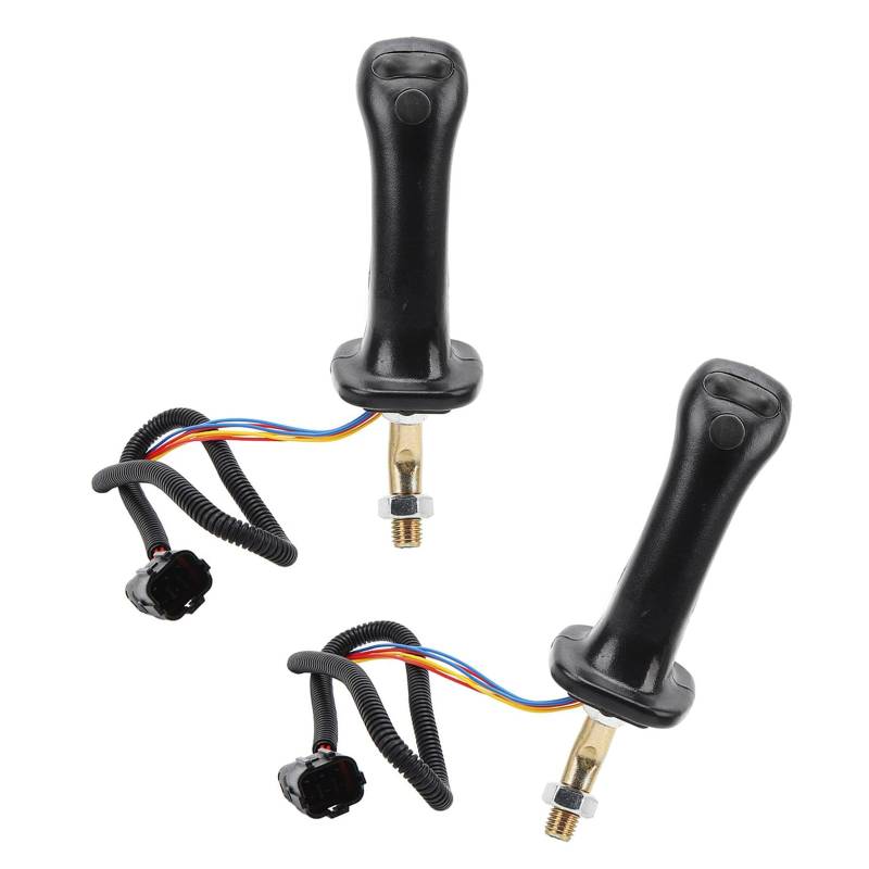 Kfwfuaee Ergonomische Baggersteuerung Griffe Aluminium Joystick Mit 3 Tasten Für Erdbewegte Maschinenoperationen von Kfwfuaee