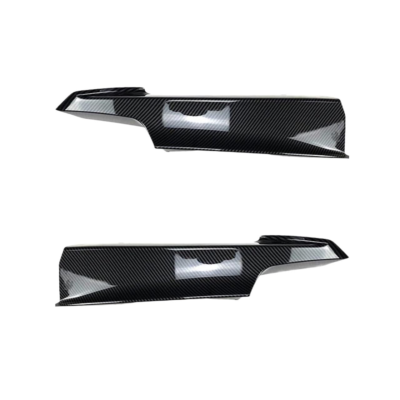 Auto Front Stoßstange Seite Splitter Abdeckung Spoiler Für B&MW 3 Serie F30 F31 F35 2013 2014 2015 2016 2017 2018 2019 Vorne Spoilerlippe (Farbe : Carbon Pattern-B) von KiBxan