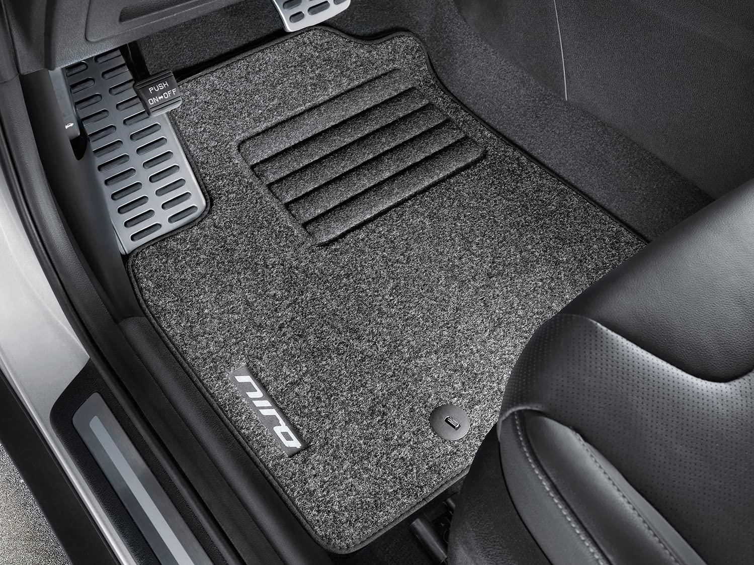 Kia Niro 2020 Hev und Phev 4 Original Teppich-Fußmatten Farbe Anthrazit G5141ADE00 Kia Niro 2020 Hev und Phev 4 Original Teppich-Fußmatten Farbe Anthrazit G5141ADE00 von Kia