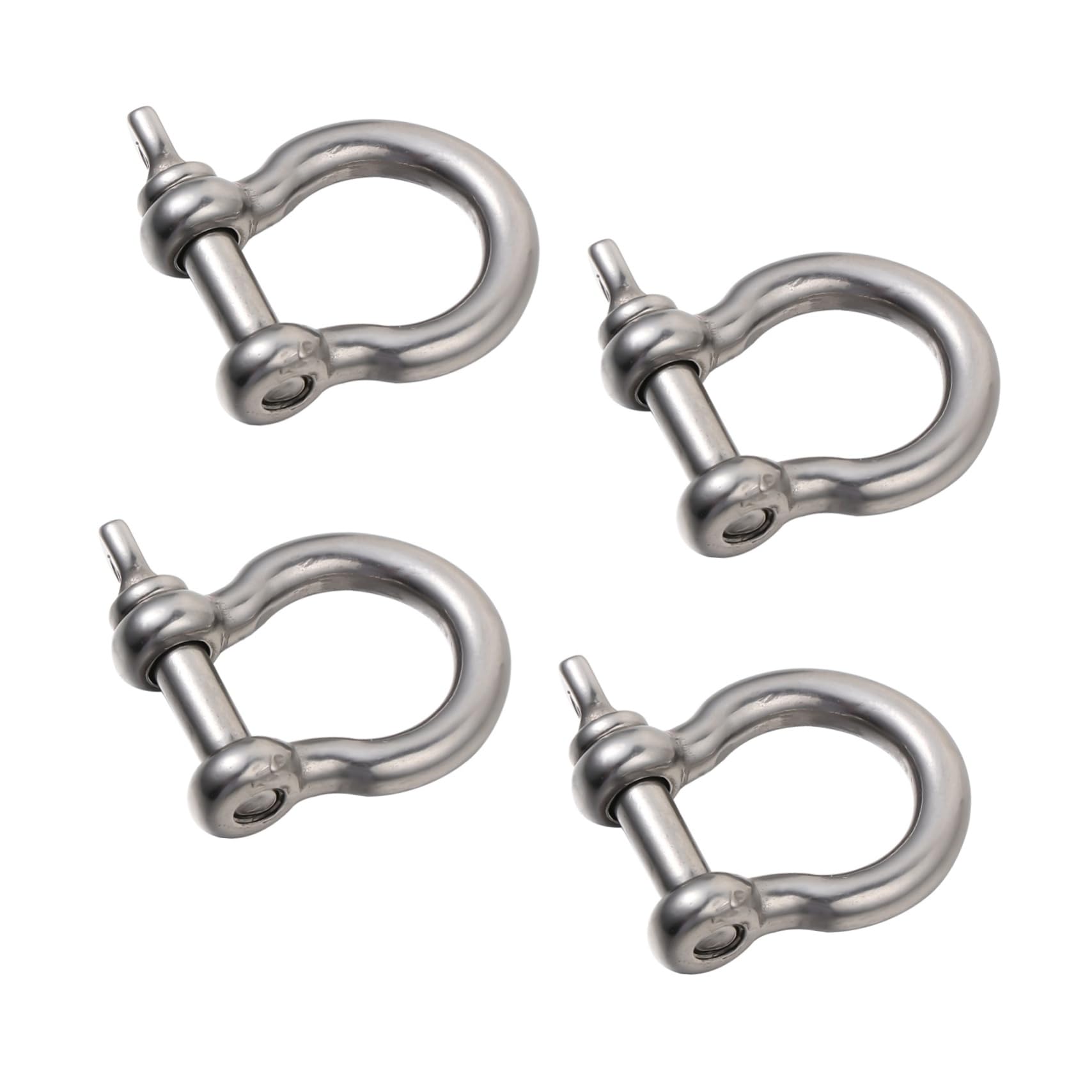 Kichvoe 4 Stück Edelstahlabzug kleine hängend Schäkel zum Heben Bogenschäkel d Schäkel rostfreier Haken Hufeisenschäkel Schäkel -D -Rigging -Haken Rostfreier Stahl Silber Kichvoe 4 Stück Edelstahlabzug kleine hängend Schäkel zum Heben Bogenschäkel d Schäkel rostfreier Haken Hufeisenschäkel Schäkel -D -Rigging -Haken Rostfreier Stahl Silber von Kichvoe