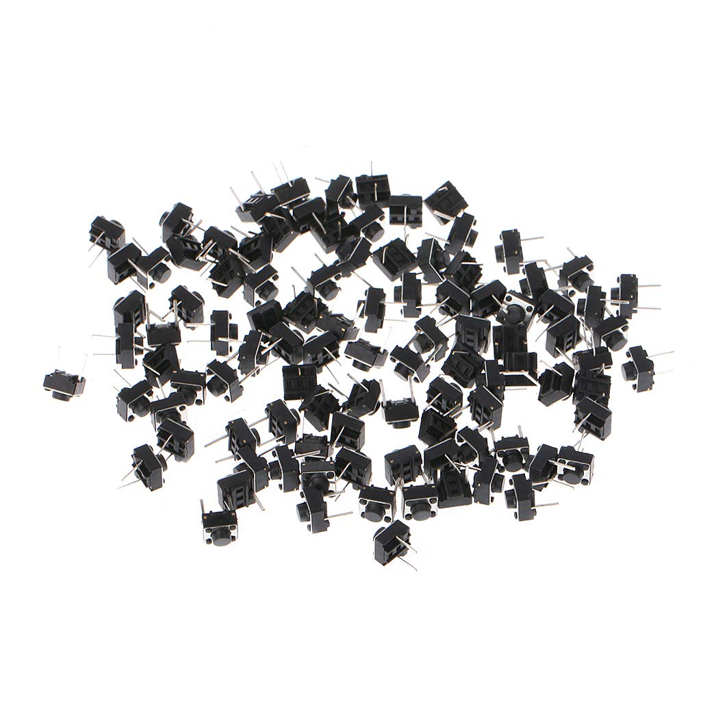 100 Stück 6 X 6 X 5 Mm 2-poliger Mikro Moment Drucktaster Taktiler Schalter Druckknopfschalter Ein/Aus Wasserdicht Kurzzeitige LED Steuerung Wipphebelgriff Start Stopp Taktiler Dimmer Sensor 100 Stück 6 X 6 X 5 Mm 2-poliger Mikro Moment Drucktaster Taktiler Schalter Druckknopfschalter Ein/Aus Wasserdicht Kurzzeitige LED Steuerung Wipphebelgriff Start Stopp Taktiler Dimmer Sensor von KieTeiiK