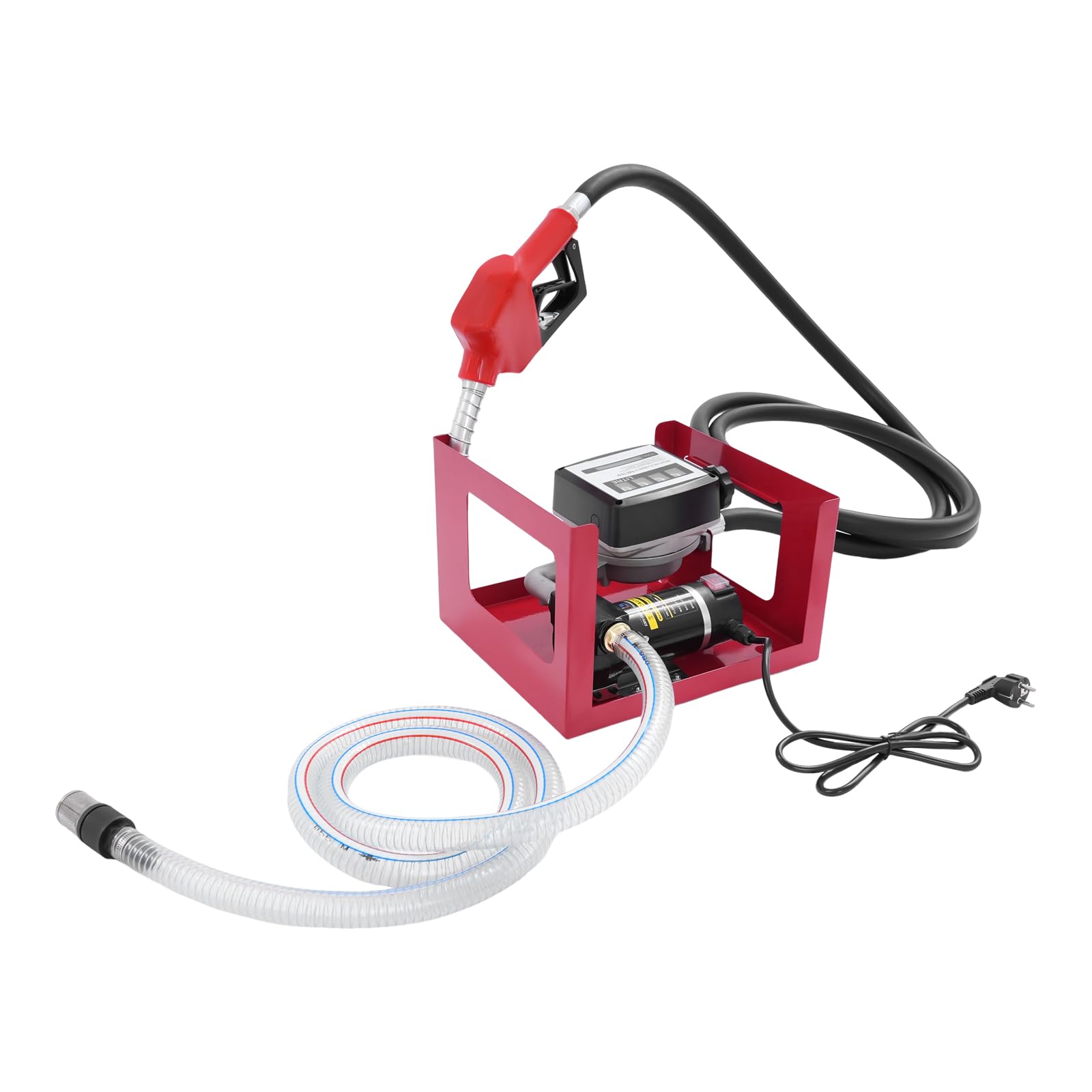 Dieselpumpe 230V 50L/min 200W • Selbstansaugende Kraftstoffpumpe mit Zählwerk • Gusseisen-Pumpenkopf & 4m Gummischlauch • Für PKW/Traktoren/Baustellen • Inkl. Ölpistole & Montagezubehör Dieselpumpe 230V 50L/min 200W • Selbstansaugende Kraftstoffpumpe mit Zählwerk • Gusseisen-Pumpenkopf & 4m Gummischlauch • Für PKW/Traktoren/Baustellen • Inkl. Ölpistole & Montagezubehör von KigerNee