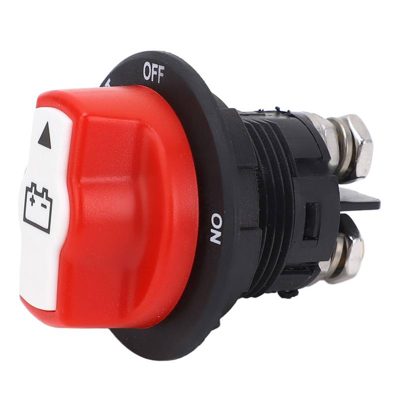 Batterie-Trennschalter 100A Wasserdicht mit Batterie Stromausschnitt Master-Schalter für Bootsauto RV ATV UTV 12-32V von Kikumi