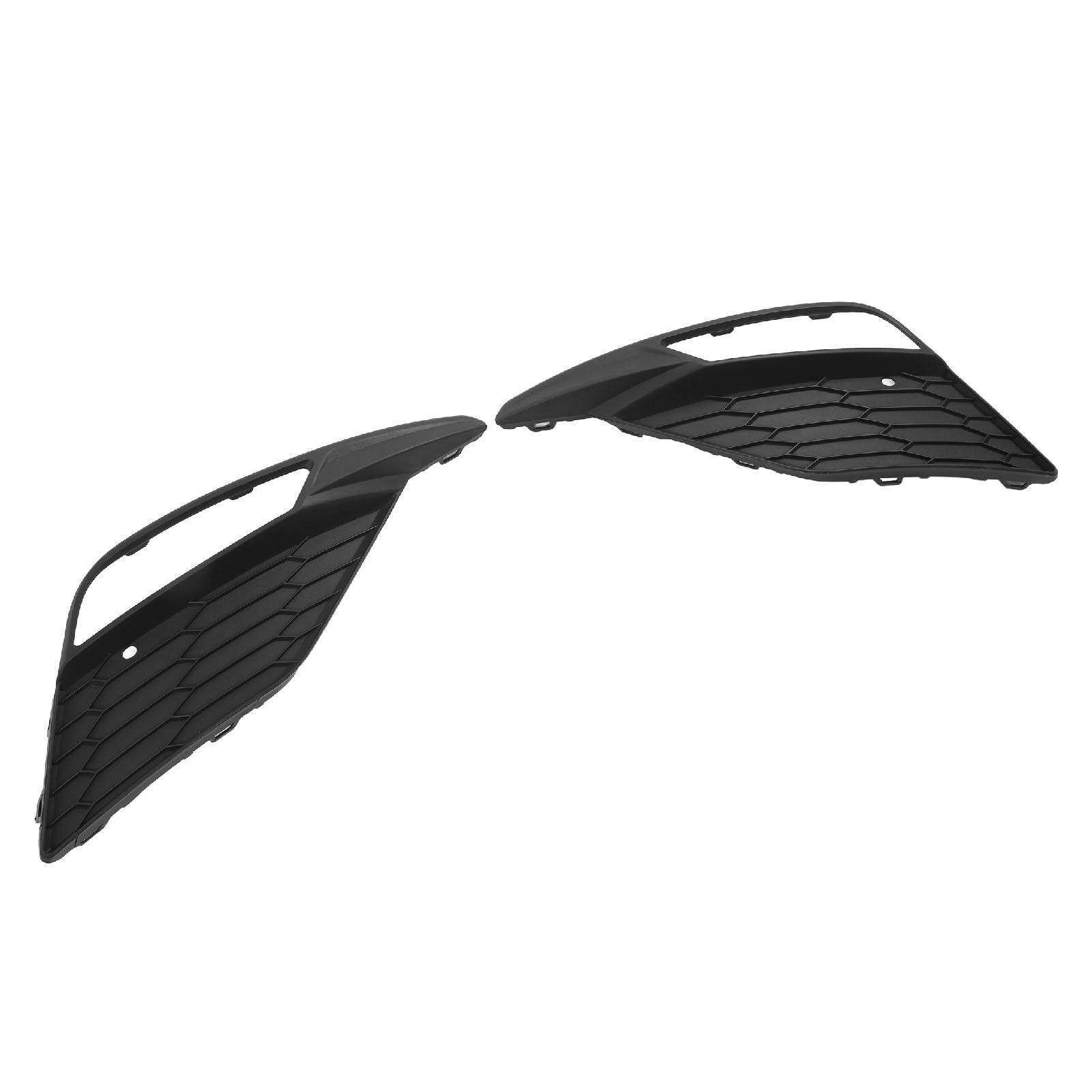 Stoßstangen-Nebelscheinwerfer-Grill-Set, Einfache Installation, 5F0853665H, Verschleißfeste Frontstoßstangen-Nebelscheinwerfer-Grillabdeckung, Ersatz für 5F MK3 Stoßstangen-Nebelscheinwerfer-Grill-Set, Einfache Installation, 5F0853665H, Verschleißfeste Frontstoßstangen-Nebelscheinwerfer-Grillabdeckung, Ersatz für 5F MK3 von Kikumi