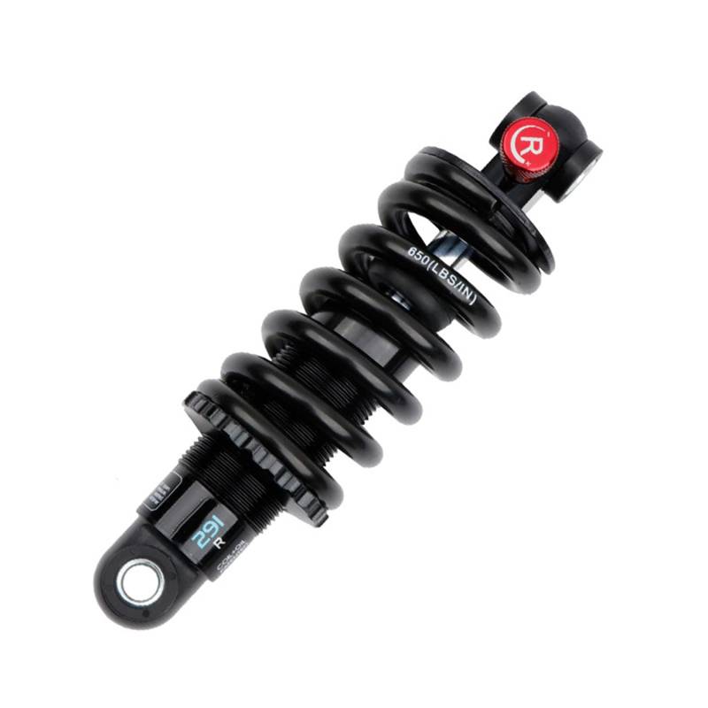 EXA Dämpfer Hinten Stoßdämpfer Luft/Öl/Feder KS 291 Federung Stoßdämpfer Feder Langlebig Downhill 550/650 LBS 125/150/165/190mm MTB Fahrrad (150MM 650LBS) von Kind Shock