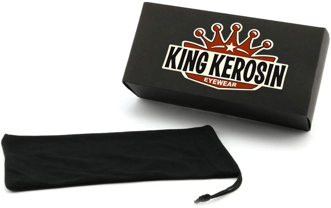 King Kerosin Sonnenbrille Sonnenbrille 4.0 blau verspiegelt, Unisex, Casual/Fashion, Sommer, Polycarbonat, Einheitsgröße von King Kerosin