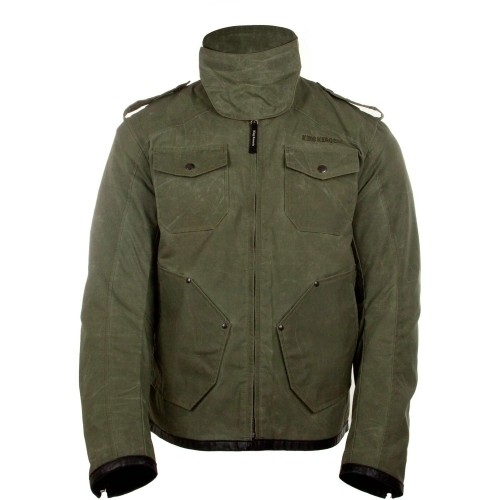 King Kerosin Speedswat Biker-Jacke Militär Grün (XL) von King Kerosin