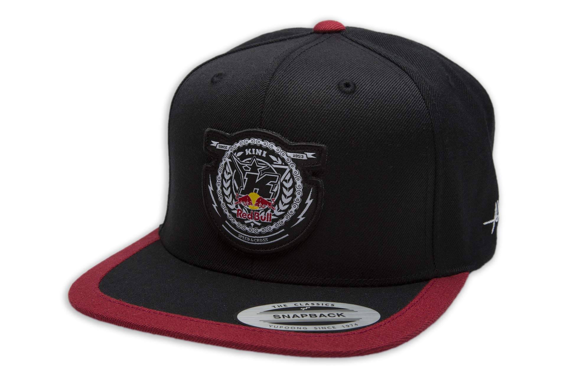 Kini Red Bull Crest Cap – Trendige Snapback, Flexfit, Herren Kappe, Basecap mit Logo-Patch Motiv, One Size, Größenverstellbar - Black/Red Kini Red Bull Crest Cap – Trendige Snapback, Flexfit, Herren Kappe, Basecap mit Logo-Patch Motiv, One Size, Größenverstellbar - Black/Red von Kini