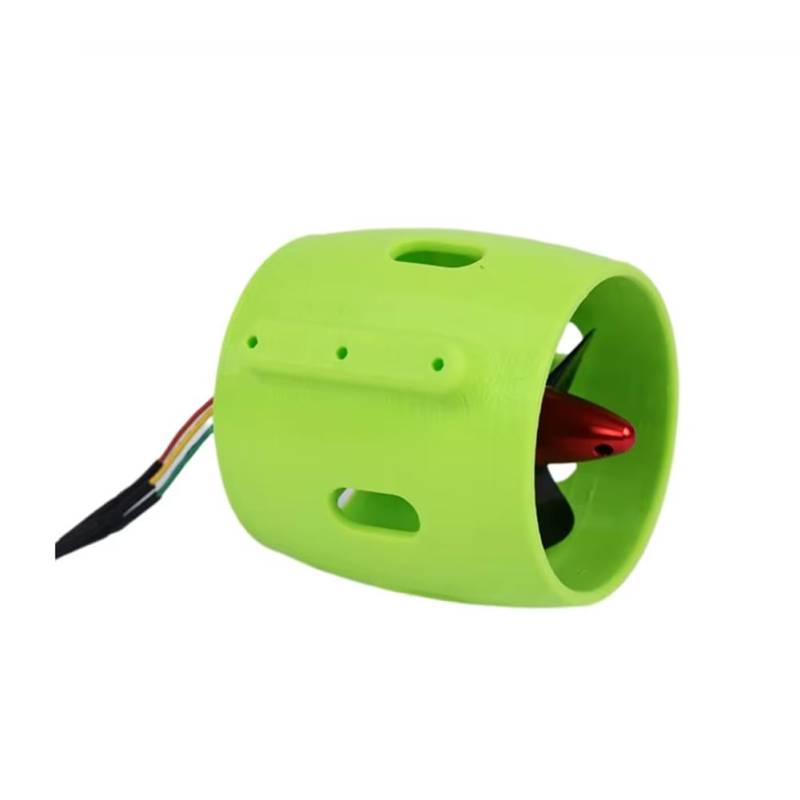 Kioball DC 12V-24V 20A Unterwasser-Jetboot 4-Blatt CW CCW Thruster-Motor für DIY RC Roboter Decoy Nest Boot U-Boot Motor B von Kioball