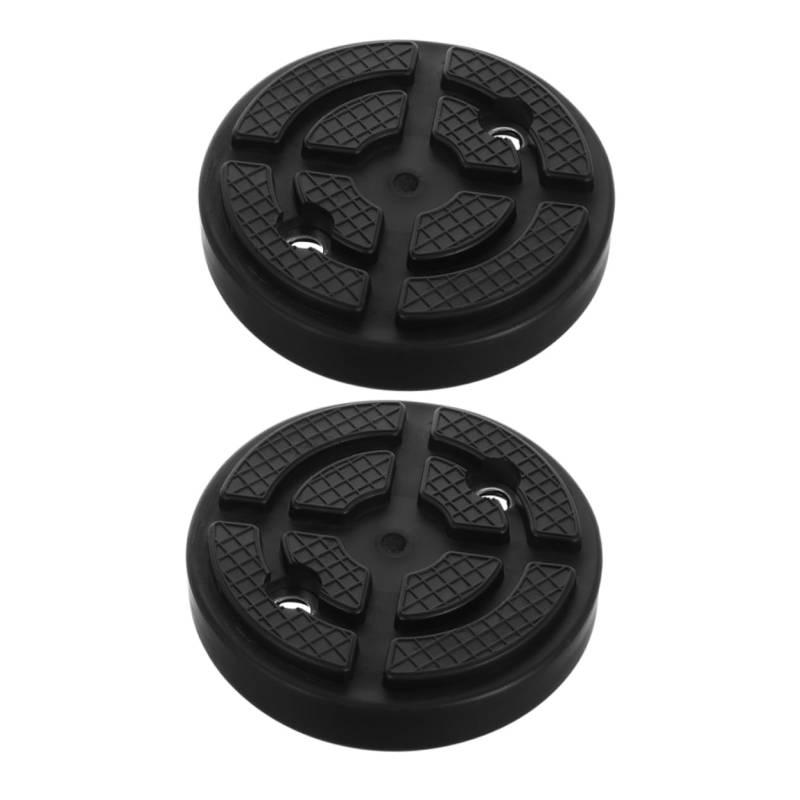 Kisangel 2 Stücke Gummiauflage anheben Gummi anheben Black von Kisangel