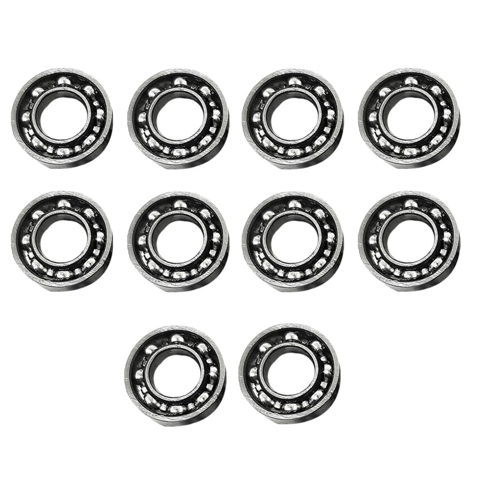 Kissmii 10 Stück Yoyo-Lager R188 Lager Professionelles Extra Langes, Leises YOYO-Lager YoYo-Ersatzlagerteile Silber Kissmii 10 Stück Yoyo-Lager R188 Lager Professionelles Extra Langes, Leises YOYO-Lager YoYo-Ersatzlagerteile Silber von Kissmii