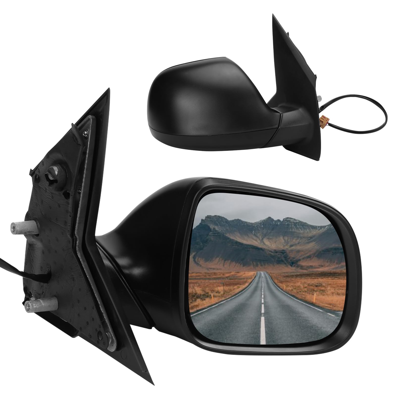 Kistrba Außenspiegel Spiegel Rechts Ersatz für VW T6 2015-2019 Elektrisch, Seitenspiegel Komplettsets mit Konvex Beheizt Glas, Ersatz OE# 7E1857408 Kistrba Außenspiegel Spiegel Rechts Ersatz für VW T6 2015-2019 Elektrisch, Seitenspiegel Komplettsets mit Konvex Beheizt Glas, Ersatz OE# 7E1857408 von Kistrba
