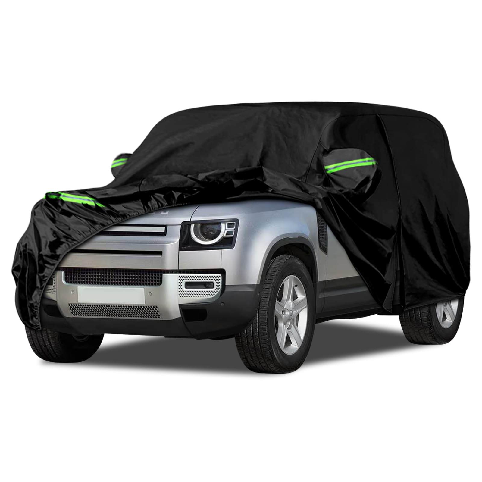 Autoabdeckung wasserdicht Passend für Land Rover Defender 110 2020-2024, Vollgarage Auto Abdeckplane Autoplane, Autoabdeckung Outdoor Winter Sommer für Sonne Schnee Regen Staub Schutz Autoabdeckung wasserdicht Passend für Land Rover Defender 110 2020-2024, Vollgarage Auto Abdeckplane Autoplane, Autoabdeckung Outdoor Winter Sommer für Sonne Schnee Regen Staub Schutz von Kistrba