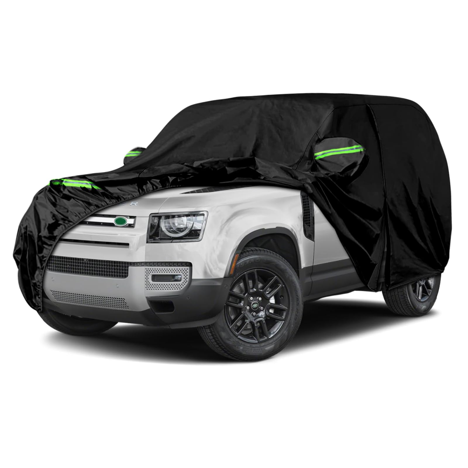 Autoabdeckung wasserdicht Passend für Land Rover Defender 90 2020-2024, Vollgarage Auto Abdeckplane Autoplane, Autoabdeckung Outdoor Winter Sommer für Sonne Schnee Regen Staub Schutz Autoabdeckung wasserdicht Passend für Land Rover Defender 90 2020-2024, Vollgarage Auto Abdeckplane Autoplane, Autoabdeckung Outdoor Winter Sommer für Sonne Schnee Regen Staub Schutz von Kistrba