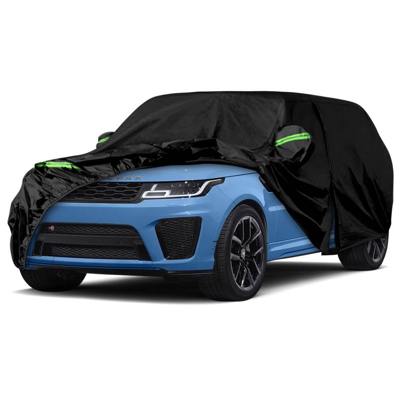 Autoabdeckung wasserdicht Passend für Land Rover Range Rover Sport 2005-2024, Vollgarage Auto Abdeckplane Autoplane Outdoor Autoabdeckung Winter Sommer für Sonne Schnee Regen Staub Schutz von Kistrba