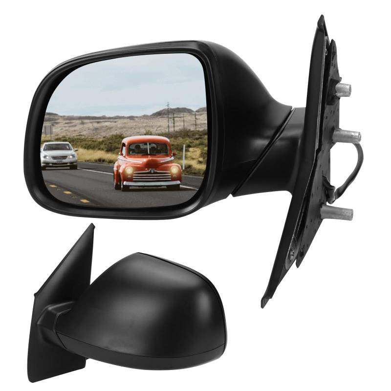 Kistrba Außenspiegel Spiegel Links Ersatz für VW T5 2010-2014 Elektrisch, Seitenspiegel Komplettsets mit Konvex Beheizt Glas, Ersatz OE# 7E1857507 von Kistrba