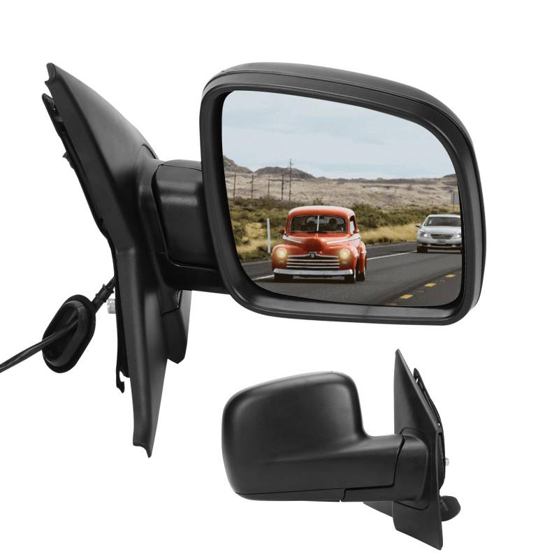 Kistrba Außenspiegel Spiegel Rechts Ersatz für VW T5 2004-2009 Elektrisch, Seitenspiegel Komplettsets mit Konvex Beheizt Glas, Ersatz OE# 7E1857508A von Kistrba