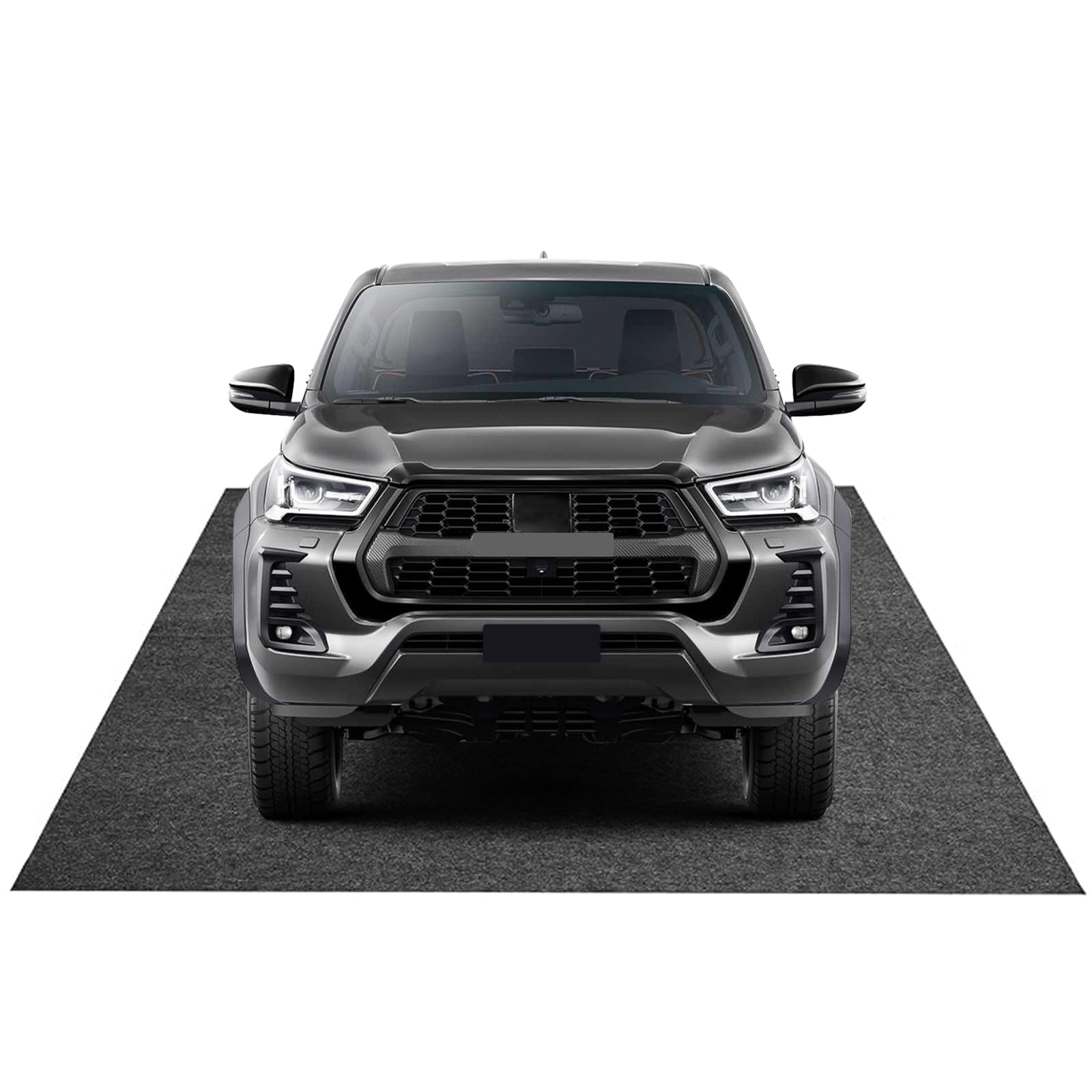 Kistrba Eindämmungsmatte 8'3" x 19' Garagenbodenmatten, Garagenmatte Auto wasserdichte Hochleistungsmatten für Autos zum Schutz vor Regen, Schnee und Schlamm, Zum Beispiel für Toyota Hilux Kistrba Eindämmungsmatte 8'3" x 19' Garagenbodenmatten, Garagenmatte Auto wasserdichte Hochleistungsmatten für Autos zum Schutz vor Regen, Schnee und Schlamm, Zum Beispiel für Toyota Hilux von Kistrba